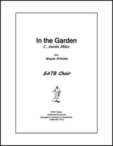 In the Garden SATB choral sheet music cover